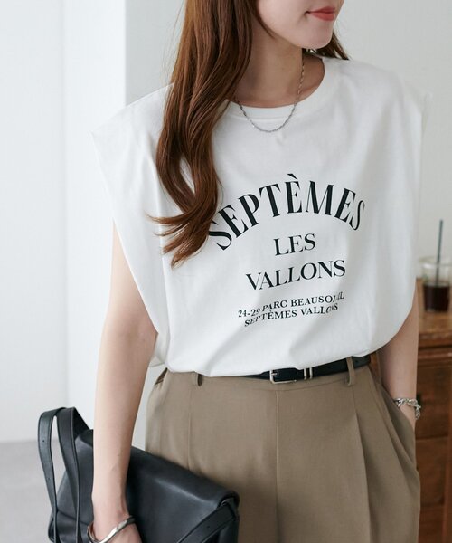DISCOAT(ディスコート)の「ノースリアソートTシャツ(Tシャツ/カットソー・レディース・ホワイト/ピンク/オフホワイト/チャコールグレー・FREE)」の16枚目の写真