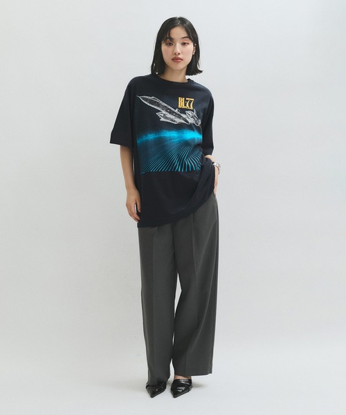 OBLADA オブラダ　カットソー Oblada(オブラダ)のボーダーBIGシルエットTシャツ通販 | 集英社