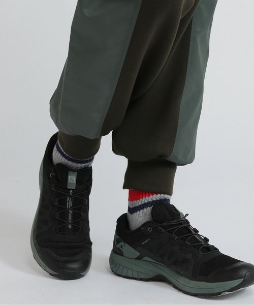 AVIREX(アヴィレックス)の「NYLON COMBI LONG PANTS/ナイロンコンビロングパンツ(スウェットパンツ・レディース・オリーブ/ブラック/グレー・M/S)」の19枚目の写真