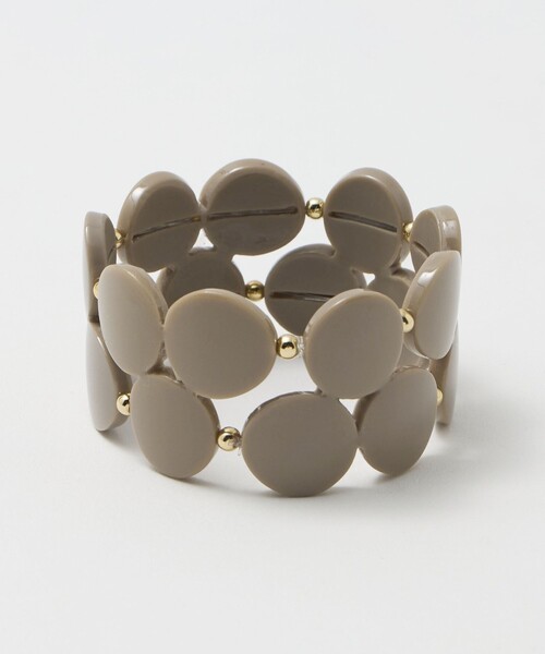 green label relaxing（グリーンレーベルリラクシング）の「＜Feeka＞ブレスレット（ブレスレット・レディース・ブラック/モカ・FREE）」の8枚目の写真