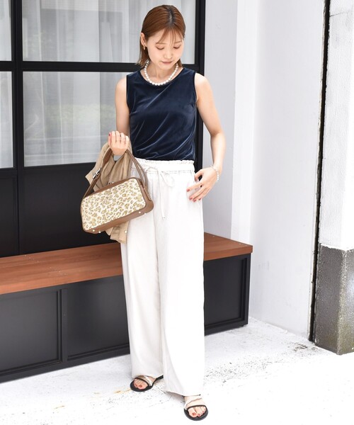 セール】〈手洗い可能〉ポリエステル スノー ベロア 前後 2WAY タンク