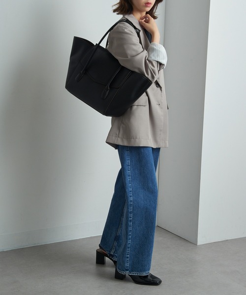 セール】【＆MyuQ】OPERIA トートバッグ A4収納可能 PC ビジネスバッグ