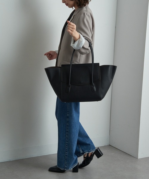 セール】【＆MyuQ】OPERIA トートバッグ A4収納可能 PC ビジネスバッグ