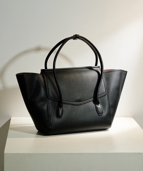 &MyuQ(アンドミューク)の「【&MyuQ】OPERIA トートバッグ A4収納可能 PC ビジネスバッグ 通勤 通学(トートバッグ・レディース・キャメル/ブラック/ダークブラウン・FREE)」の16枚目の写真