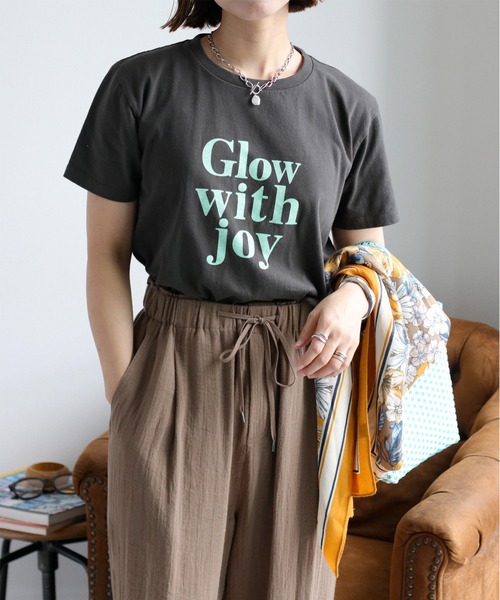 cepo(セポ)の「ロゴプリント半袖Tee(Tシャツ/カットソー・レディース・ピンク/チャコール/ブルー/オフホワイト/ホワイト系その他・M)」の3枚目の写真
