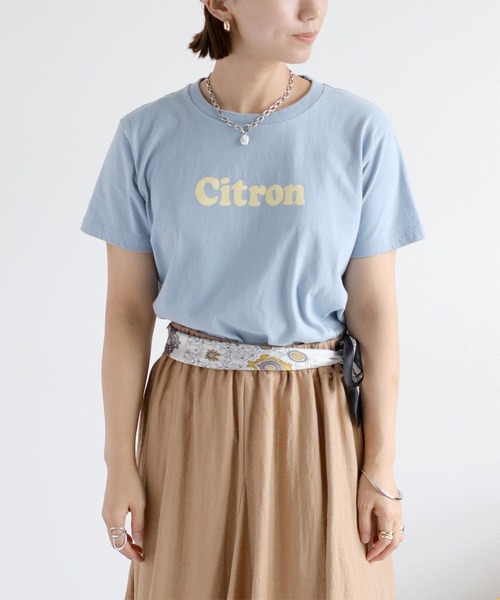 cepo(セポ)の「ロゴプリント半袖Tee(Tシャツ/カットソー・レディース・ピンク/チャコール/ブルー/オフホワイト/ホワイト系その他・M)」の14枚目の写真