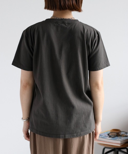 cepo(セポ)の「ロゴプリント半袖Tee(Tシャツ/カットソー・レディース・ピンク/チャコール/ブルー/オフホワイト/ホワイト系その他・M)」の12枚目の写真