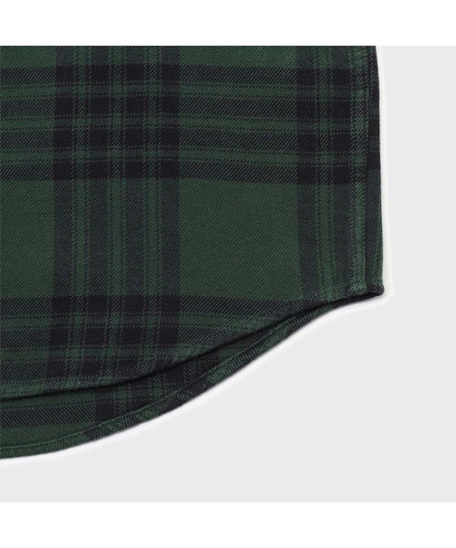 Timberland（ティンバーランド）の「ミッドウェイト フランネルチェック シャツ レディース（シャツ/ブラウス・レディース・グリーン・X-SMALL/X-LARGE/SMALL/MEDIUM/LARGE）」の4枚目の写真