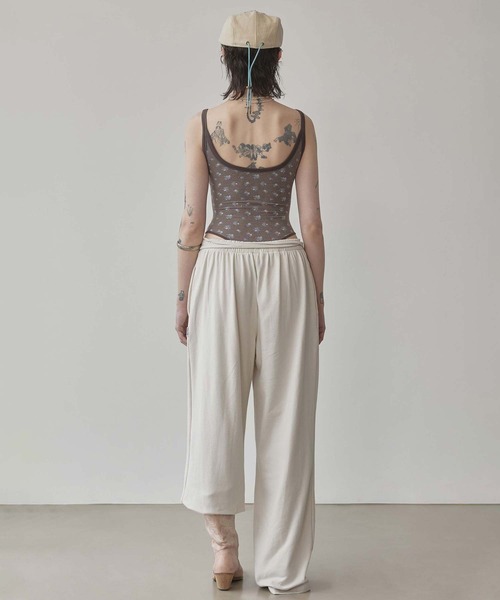 SCULPTOR(スカルプター)の「Wrap Sweatpants(スウェットパンツ・レディース・ブラック/オフホワイト・LARGE/MEDIUM/SMALL/X-SMALL)」の9枚目の写真