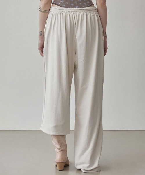 SCULPTOR(スカルプター)の「Wrap Sweatpants(スウェットパンツ・レディース・ブラック/オフホワイト・LARGE/MEDIUM/SMALL/X-SMALL)」の12枚目の写真