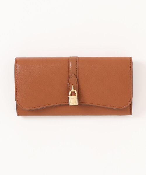 STELLA McCARTNEY(ステラマッカートニー)の「Ryder Flap Continental Wallet / ライダー フラップ コンチネンタル ウォレット(財布・レディース・ブラック/ブラウン・ONE SIZE)」の2枚目の写真