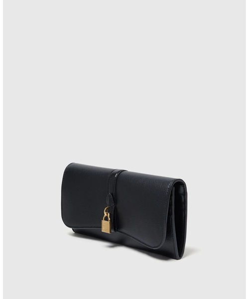 STELLA McCARTNEY(ステラマッカートニー)の「Ryder Flap Continental Wallet / ライダー フラップ コンチネンタル ウォレット(財布・レディース・ブラック/ブラウン・ONE SIZE)」の4枚目の写真