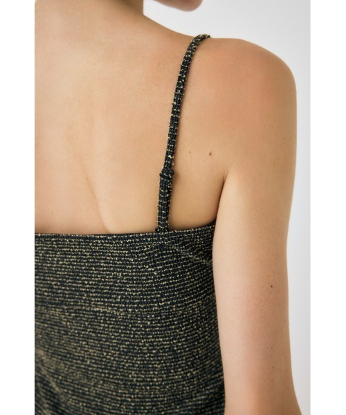 MOUSSY(マウジー)の「BOUCLE TWEED キャミソール(キャミソール・レディース・ブラック系その他/ブラック・1/2)」の15枚目の写真