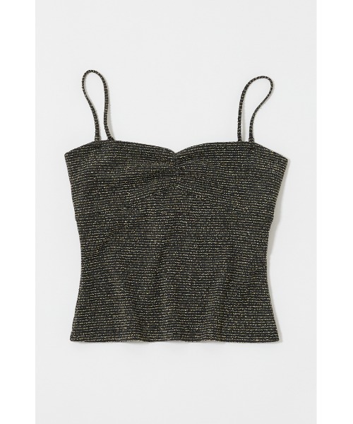 MOUSSY(マウジー)の「BOUCLE TWEED キャミソール(キャミソール・レディース・ブラック系その他/ブラック・1/2)」の18枚目の写真