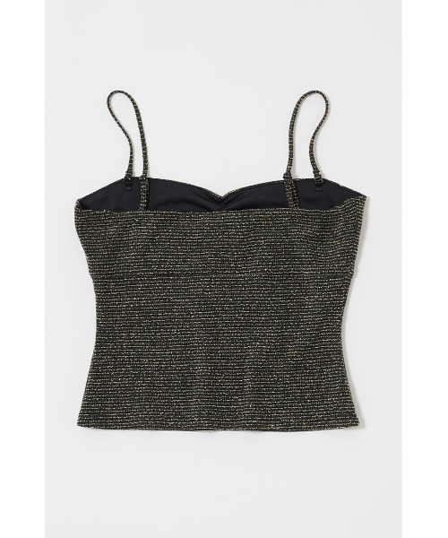 MOUSSY(マウジー)の「BOUCLE TWEED キャミソール(キャミソール・レディース・ブラック系その他/ブラック・1/2)」の19枚目の写真