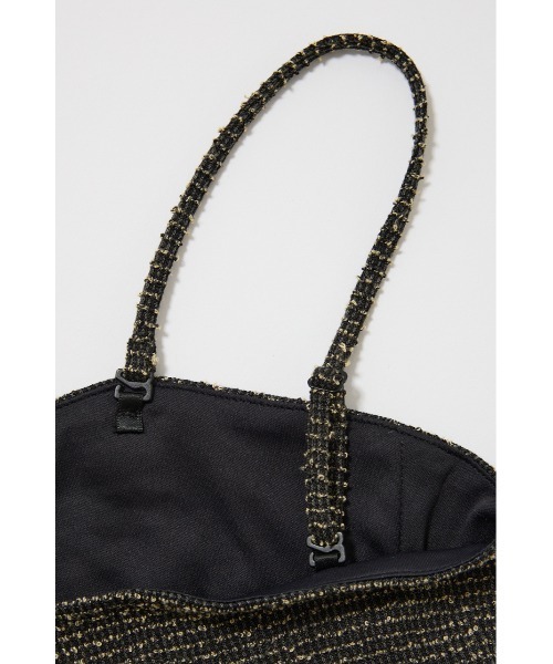 MOUSSY(マウジー)の「BOUCLE TWEED キャミソール(キャミソール・レディース・ブラック系その他/ブラック・1/2)」の20枚目の写真