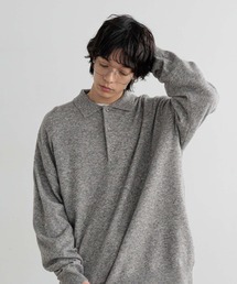 LOWRYS FARM | 【LFM(U)】ハイゲージニットポロ　 593278(ニット/セーター)