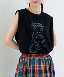 refinedworks | 【refinedworks】アニマルプリント の ノースリーブトップス(Tシャツ/カットソー)