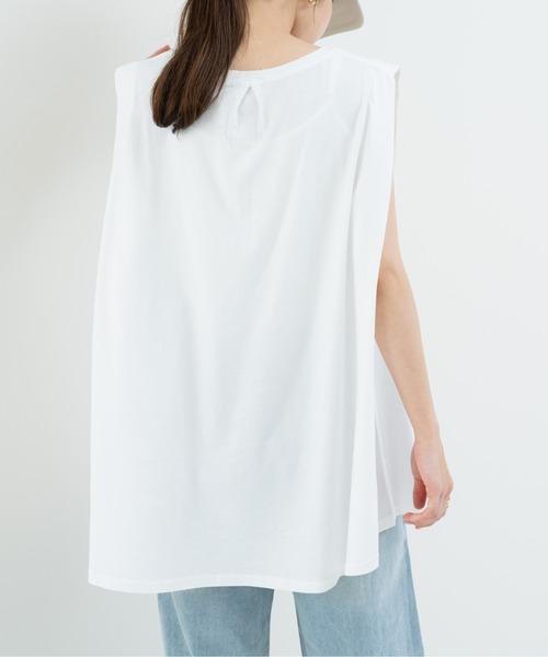 refinedworks(リファインドワークス)の「【refinedworks】アニマルプリント の ノースリーブトップス(Tシャツ/カットソー・レディース・ブラウン/チャコールグレー/ブラック・FREE)」の14枚目の写真