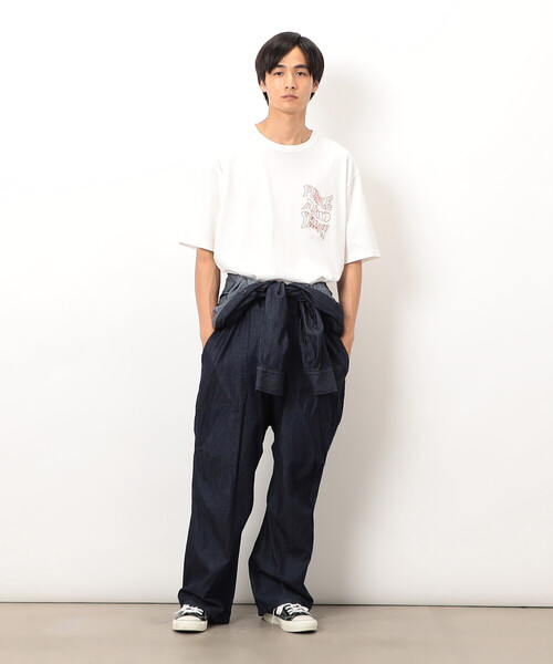 Purple&Yellow（パープルアンドイエロー）の「ライトオンスデニムツナギ（サロペット/オーバーオール・メンズ・ブラック/ワンウォッシュ・SMALL/MEDIUM/LARGE）」の16枚目の写真