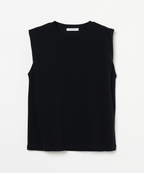 HELIOPOLE(エリオポール)の「SHOULDER TUCK TEE(Tシャツ/カットソー・レディース・ブラック/ホワイト/グレー・38)」の3枚目の写真