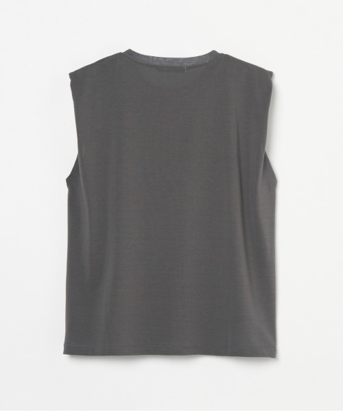 HELIOPOLE(エリオポール)の「SHOULDER TUCK TEE(Tシャツ/カットソー・レディース・ブラック/ホワイト/グレー・38)」の12枚目の写真