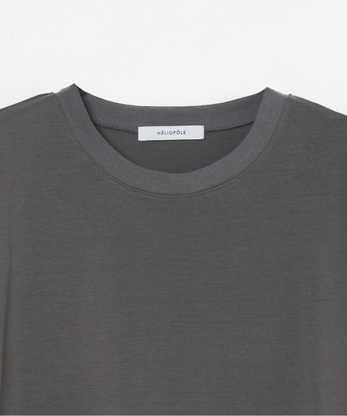 HELIOPOLE(エリオポール)の「SHOULDER TUCK TEE(Tシャツ/カットソー・レディース・ブラック/ホワイト/グレー・38)」の13枚目の写真