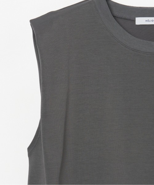 HELIOPOLE(エリオポール)の「SHOULDER TUCK TEE(Tシャツ/カットソー・レディース・ブラック/ホワイト/グレー・38)」の14枚目の写真