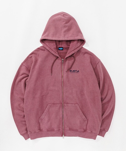 KAVU(カブー)の「KAVU/カブー Sunburn Zip Parka/サンバーンジップパーカー(パーカー・メンズ・ネイビー/ブラック/バーガンディー・MEDIUM/X-LARGE/LARGE)」の16枚目の写真