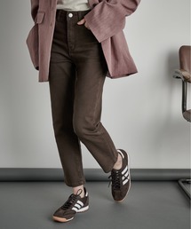 【新品タグ付き】CULLNI ブラウン サテンクロップドパンツ　茶色　ズボン 楽天市場】クロップドパンツ レディース（カラーブラウン