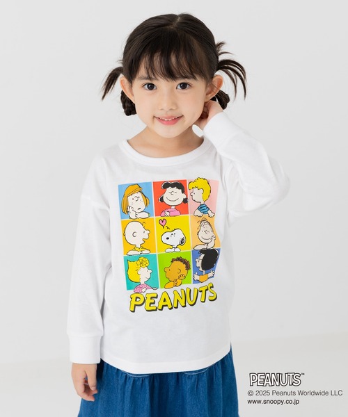 PEANUTS（ピーナッツ）の「〈ピーナッツ〉長袖Tシャツ（Tシャツ/カットソー・キッズ・A/B/C/D/E/F/G/H・80ｃｍ/90cm/110cm/100cm/120cm/130cm/140cm）」の2枚目の写真