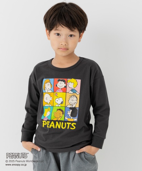 PEANUTS（ピーナッツ）の「〈ピーナッツ〉長袖Tシャツ（Tシャツ/カットソー・キッズ・A/B/C/D/E/F/G/H・80ｃｍ/90cm/110cm/100cm/120cm/130cm/140cm）」の3枚目の写真