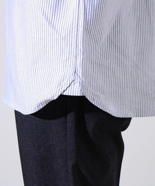 GEVACO（ゲバコ）の「【シーズンレス】【GEVACO】オックスバンドカラーシャツ（シャツ/ブラウス・メンズ・ホワイト/グレー系その他/ブルー/ブラウン系その他・M/L）」の17枚目の写真