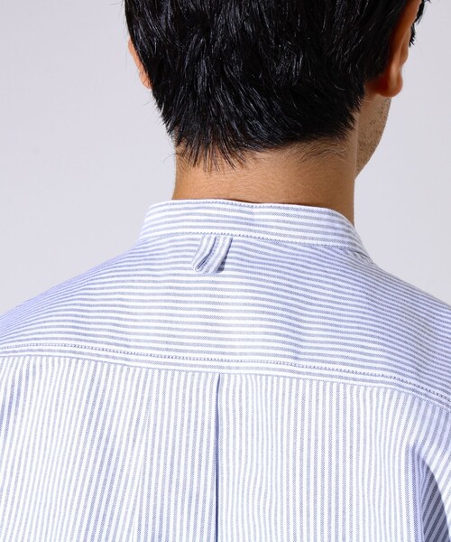 GEVACO（ゲバコ）の「【シーズンレス】【GEVACO】オックスバンドカラーシャツ（シャツ/ブラウス・メンズ・ホワイト/グレー系その他/ブルー/ブラウン系その他・M/L）」の18枚目の写真