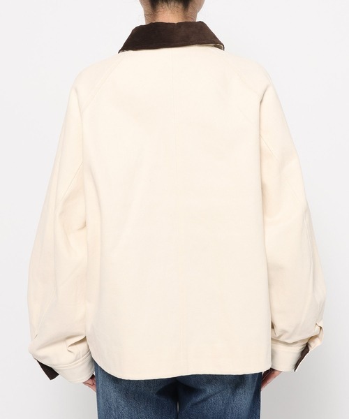 LOWRYS FARM(ローリーズファーム)の「ハンティングジャケット 573006(その他アウター・レディース・ブラウン/ブラック/アイボリー・FREE)」の6枚目の写真