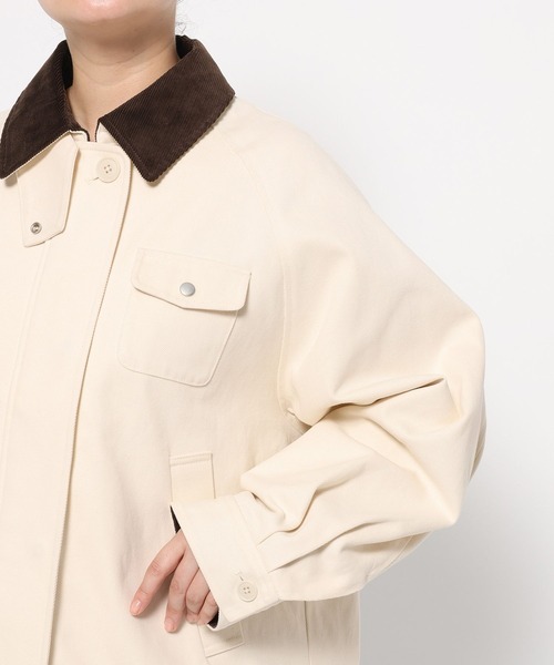 LOWRYS FARM(ローリーズファーム)の「ハンティングジャケット 573006(その他アウター・レディース・ブラウン/ブラック/アイボリー・FREE)」の13枚目の写真