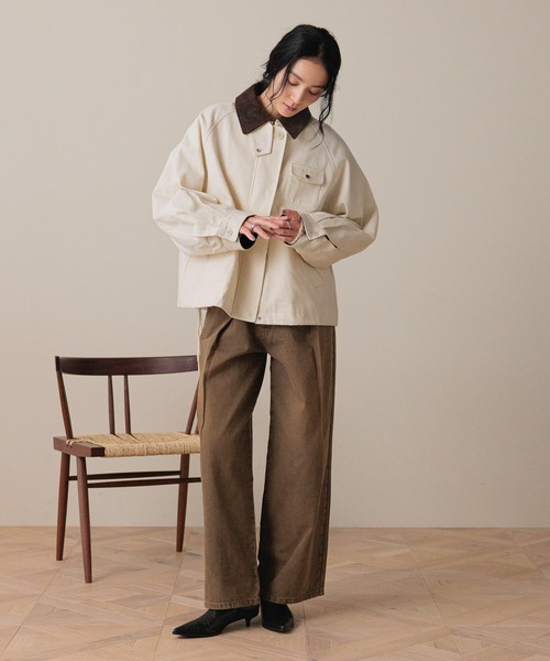 LOWRYS FARM(ローリーズファーム)の「ハンティングジャケット 573006(その他アウター・レディース・ブラウン/ブラック/アイボリー・FREE)」の20枚目の写真