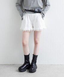 Kastane | ダブルフリルショートパンツ(その他パンツ)