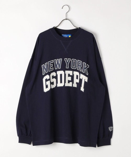 GEORGE'S(ジョージズ)の「カラーロゴロンT(Tシャツ/カットソー・メンズ・ロイヤルブルー/ネイビー/パープル・MEDIUM/LARGE)」の2枚目の写真