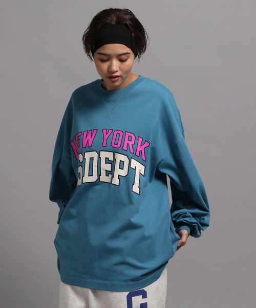 GEORGE'S(ジョージズ)の「カラーロゴロンT(Tシャツ/カットソー・メンズ・ロイヤルブルー/ネイビー/パープル・MEDIUM/LARGE)」の9枚目の写真