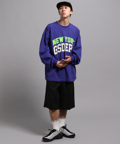 GEORGE'S(ジョージズ)の「カラーロゴロンT(Tシャツ/カットソー・メンズ・ロイヤルブルー/ネイビー/パープル・MEDIUM/LARGE)」の14枚目の写真