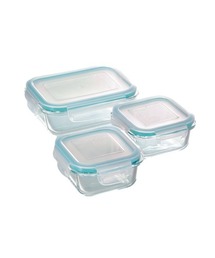 BACKYARD FAMILY（バックヤードファミリー）の「CLARTE クラルテ 耐熱ガラス製 保存容器3点セット（キッチンツール）」