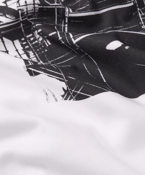 G-STAR（ジースター）の「Scaffolding Back Graphic T-Shirt/バックグラフィックフォトプリントTシャツ（Tシャツ/カットソー・メンズ・ダークブルー/ホワイト・LARGE/X-LARGE/MEDIUM/SMALL）」の7枚目の写真