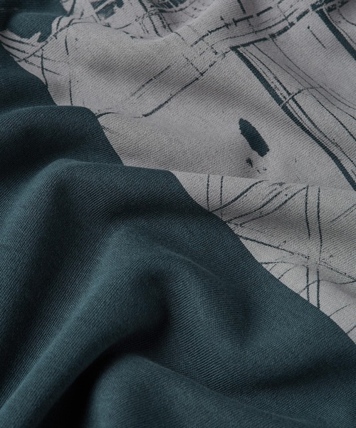 G-STAR（ジースター）の「Scaffolding Back Graphic T-Shirt/バックグラフィックフォトプリントTシャツ（Tシャツ/カットソー・メンズ・ダークブルー/ホワイト・LARGE/X-LARGE/MEDIUM/SMALL）」の16枚目の写真