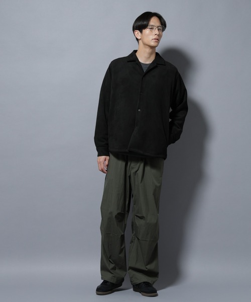 NANO universe(ナノユニバース)の「フェイクスエードシャツ 長袖(シャツ/ブラウス・メンズ・ブラック/チャコール/グレー系その他4・L/M/S/XL)」の21枚目の写真