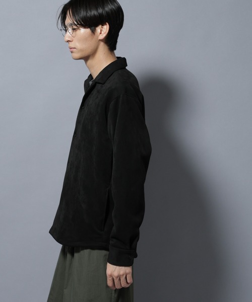 NANO universe(ナノユニバース)の「フェイクスエードシャツ 長袖(シャツ/ブラウス・メンズ・ブラック/チャコール/グレー系その他4・L/M/S/XL)」の19枚目の写真