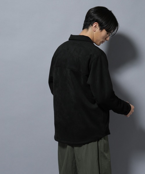 NANO universe(ナノユニバース)の「フェイクスエードシャツ 長袖(シャツ/ブラウス・メンズ・ブラック/チャコール/グレー系その他4・L/M/S/XL)」の20枚目の写真