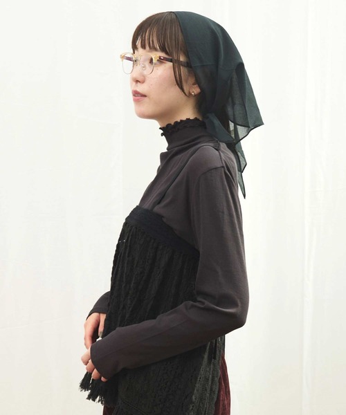 fig Ｌondon（フィグロンドン）の「_Carol apron（スカート・レディース・ブラック/アイボリー・FREE）」の20枚目の写真