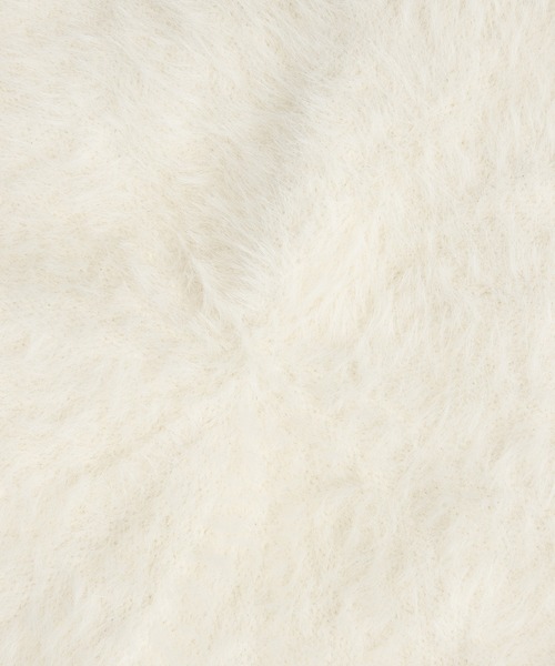 Honeys（ハニーズ）の「シャギーベレー帽（ハンチング/ベレー帽・レディース・モカ/グレー/アイボリー/レオパード・FREE）」の21枚目の写真