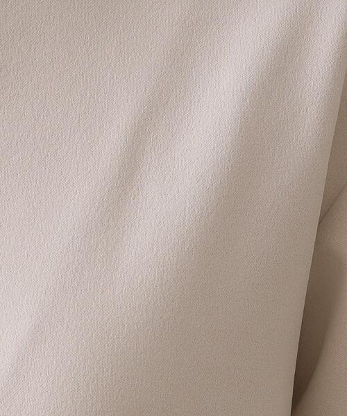 OPAQUE.CLIP（オペークドットクリップ）の「スキッパートップス【吸水速乾/UVケア/洗濯機OK】（Tシャツ/カットソー・レディース・ホワイト/ブラック/ネイビー/ライトベージュ・36/40/42/38）」の15枚目の写真